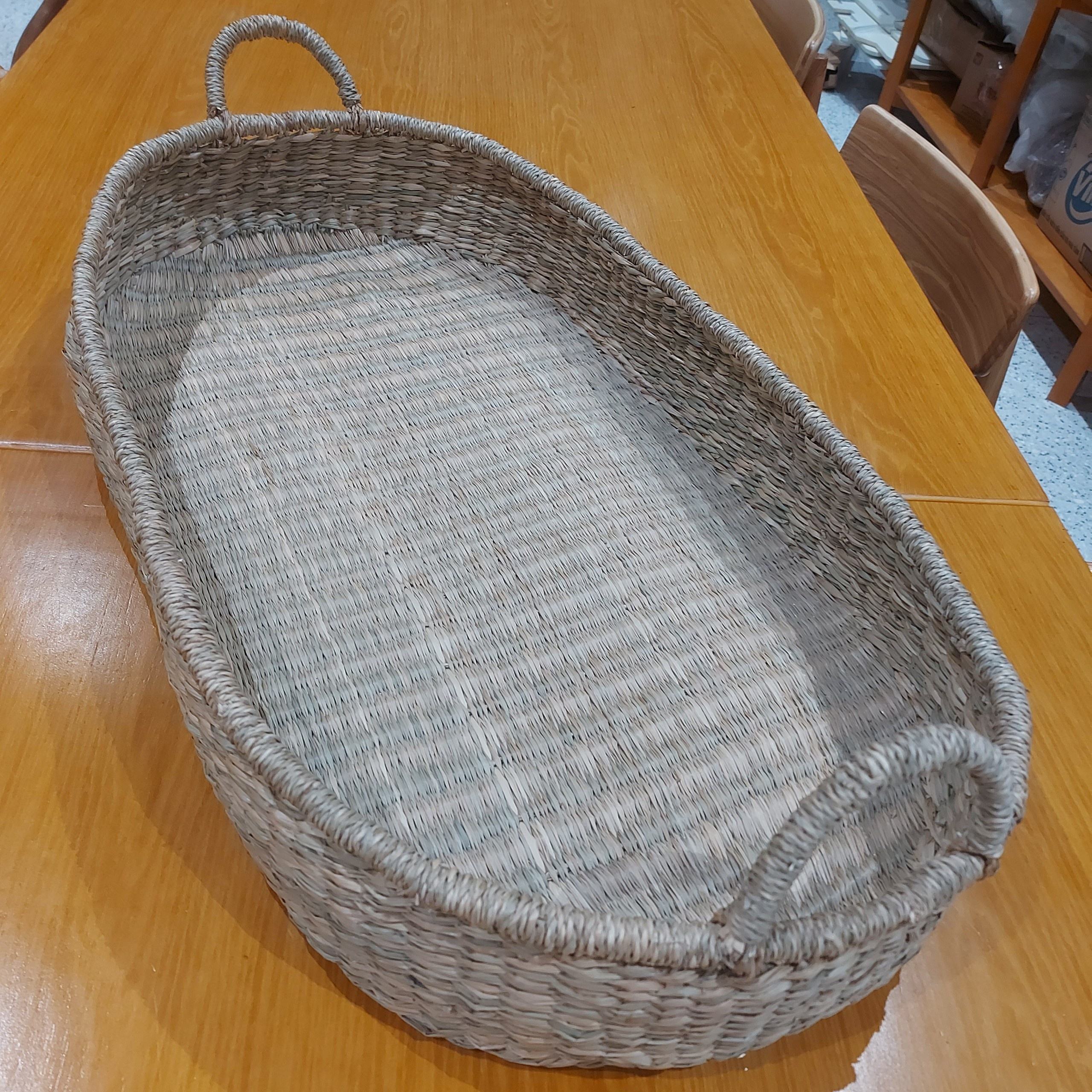 New design eco-friendly natural small rattan toys baby stroller cute trolley from Vietnam baby products