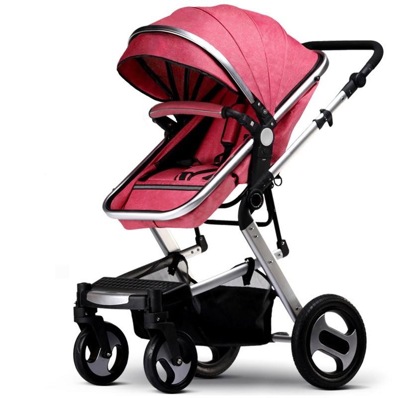 Luxury Cheap Foldable Baby Stroller 3 in 1 Carrier Pram With Bassinet Cradle Ride On Car Baby Buggy For Bebe Travel System