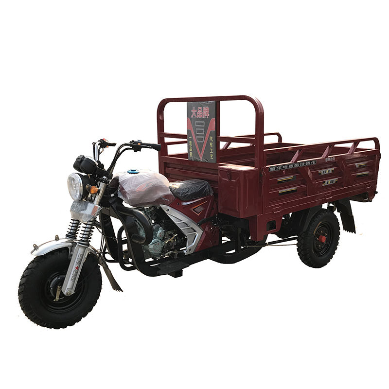 Genuine Zongshen air-cooled fuel motorcycle freight agricultural gasoline load king help dump three-wheel customization