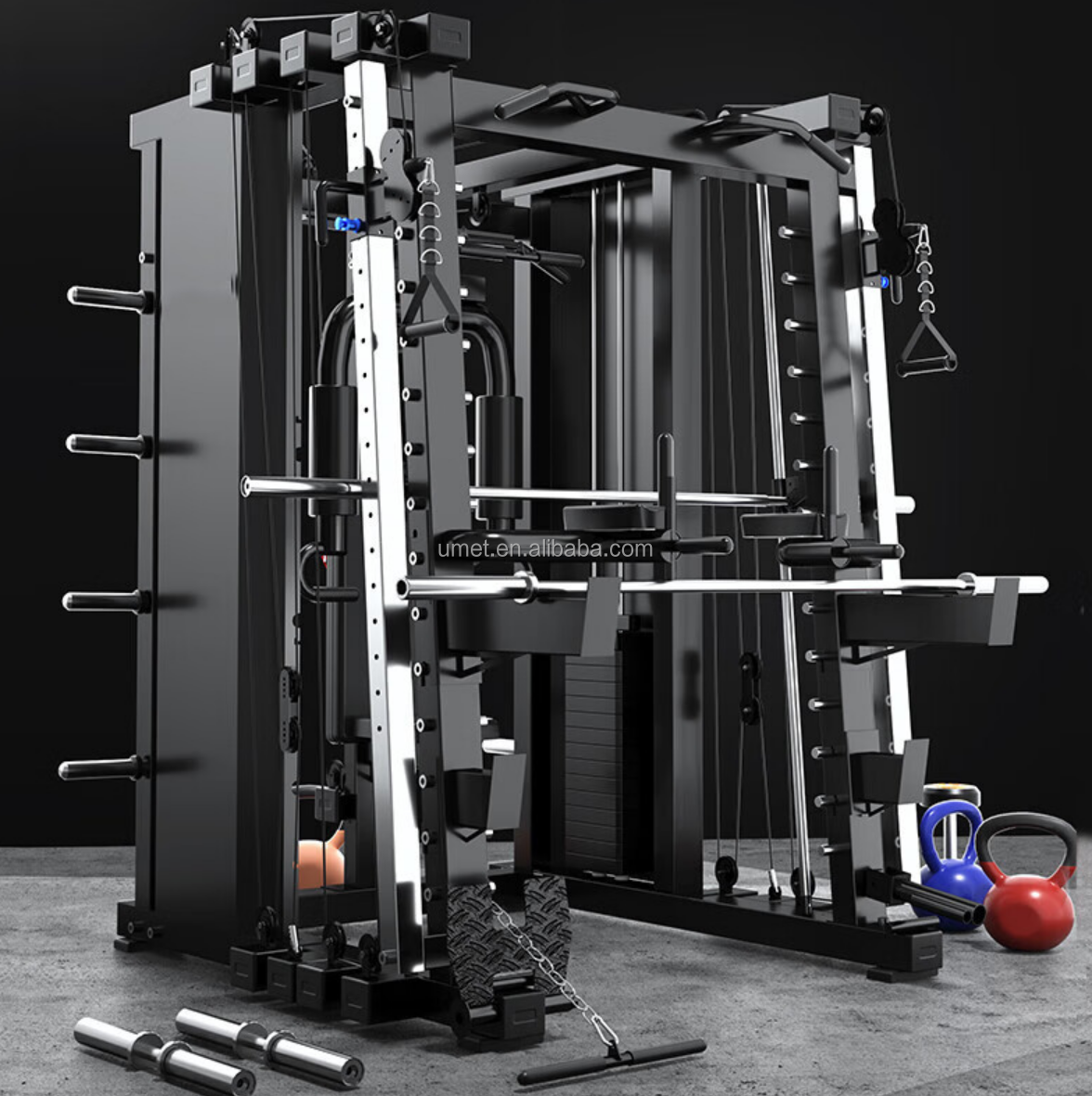 High Quality Multi Functional Strength Training Equipment Body Building Power Cage Squat Rack For Home Use