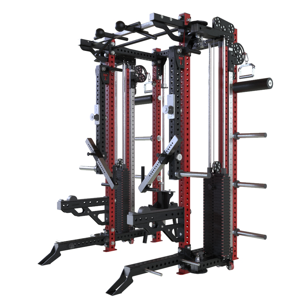 HALA-SR-1BS-5 Red High-end sports fitness equipment /Commercial Multi-function Machine/Club use workout machine