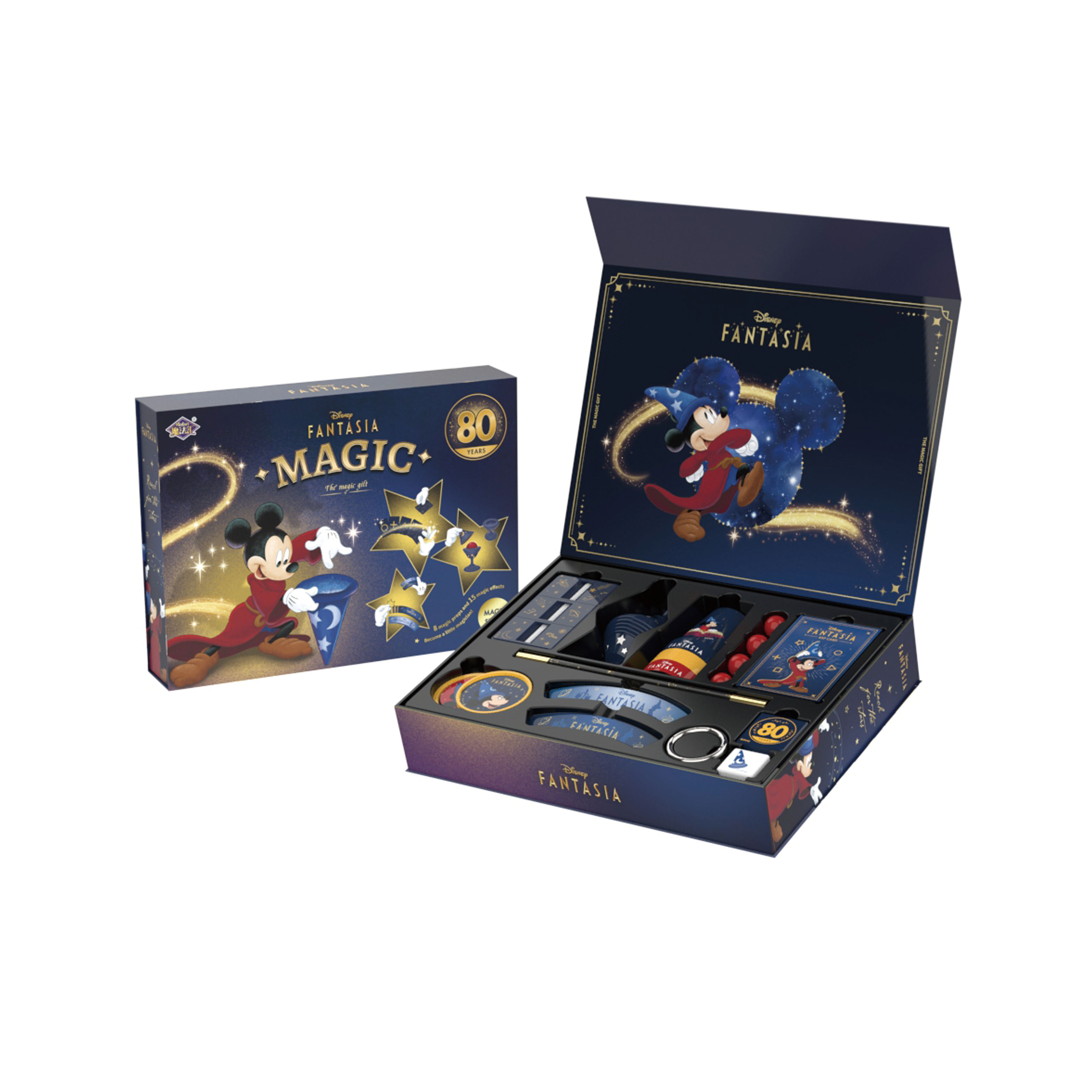 Supply wholesale Children's high-end educational toys birthday gift magic props New Year gift box set AGE 6+ Magic toy set