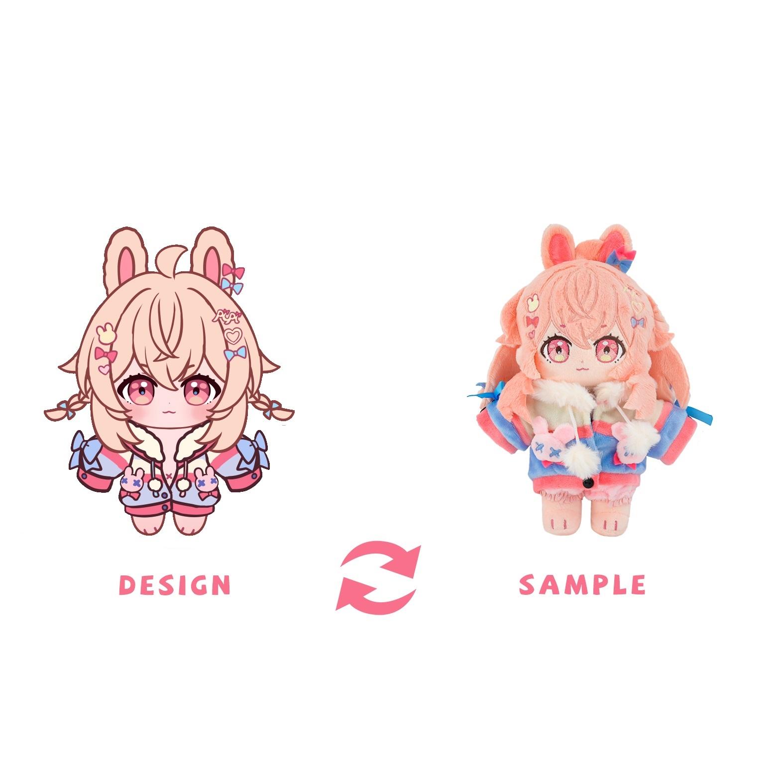 High-end Custom Plushie Doll Cartoon Dolls Personal Design Manufacturer Plush Figure Toys Clothes Accessories For Kids