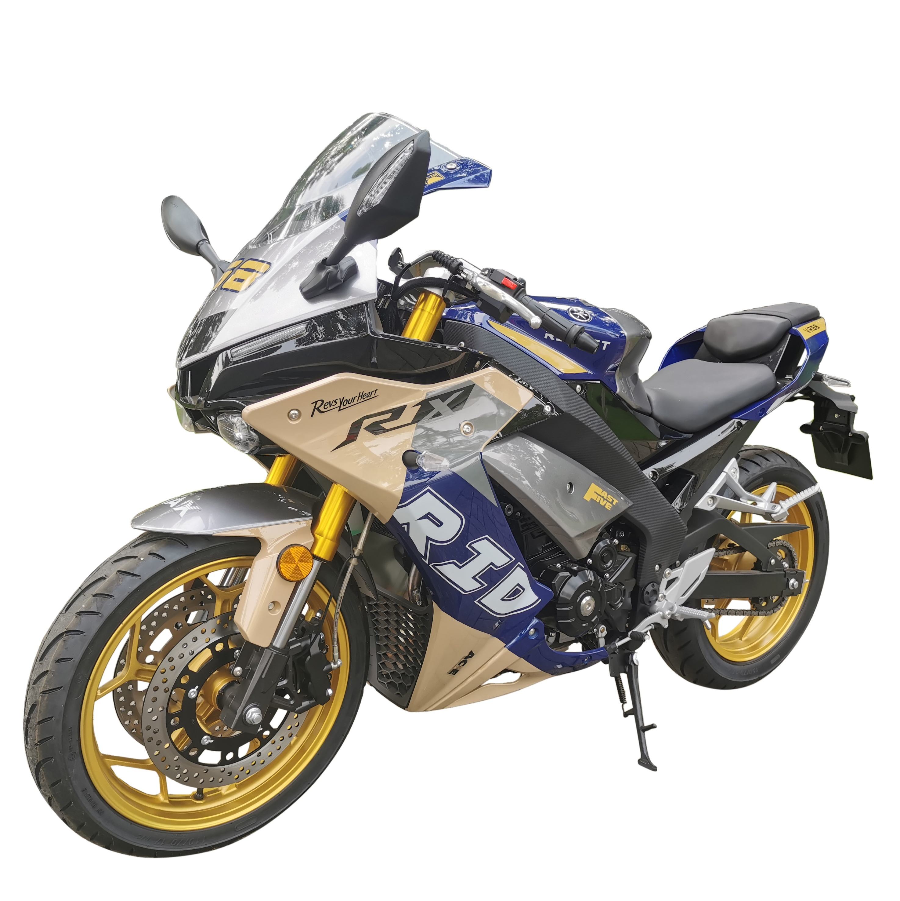 Hot Selling Good Performance R1 LIFAN NRF 250CC water cooled euro 5 motorcycle with EFI with ABS