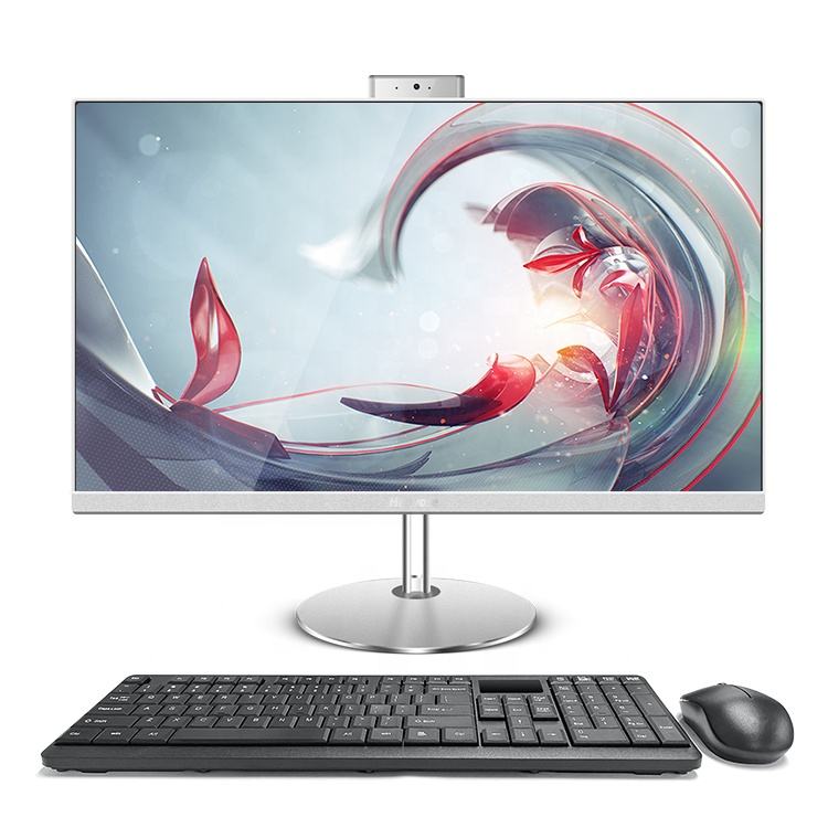 Factory Supplier 23.8Inch AIO For Business Cheap Price Gaming Computers Laptops and Desktops Barebone All in One PC