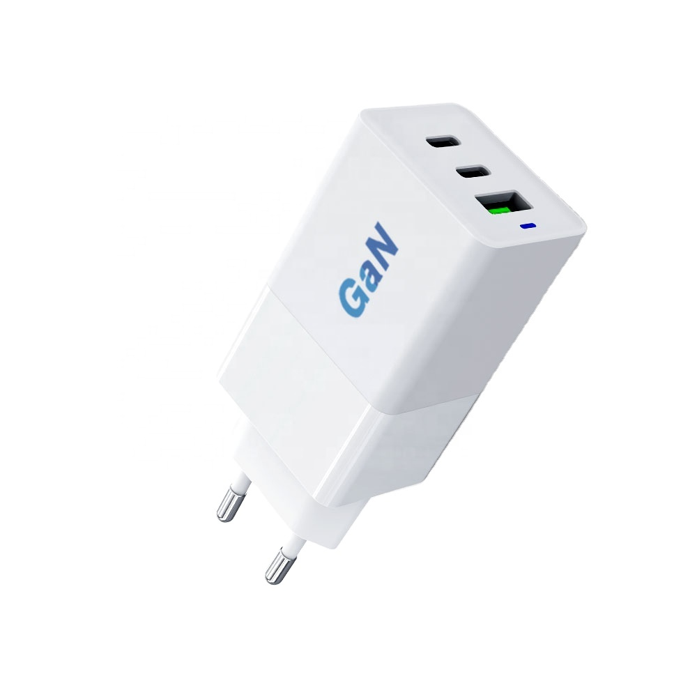 65W Functional 2 TYPE C PD PORT +1USB QC3.0 port for mobile phone accessories & laptop notebook Quick charger adapter