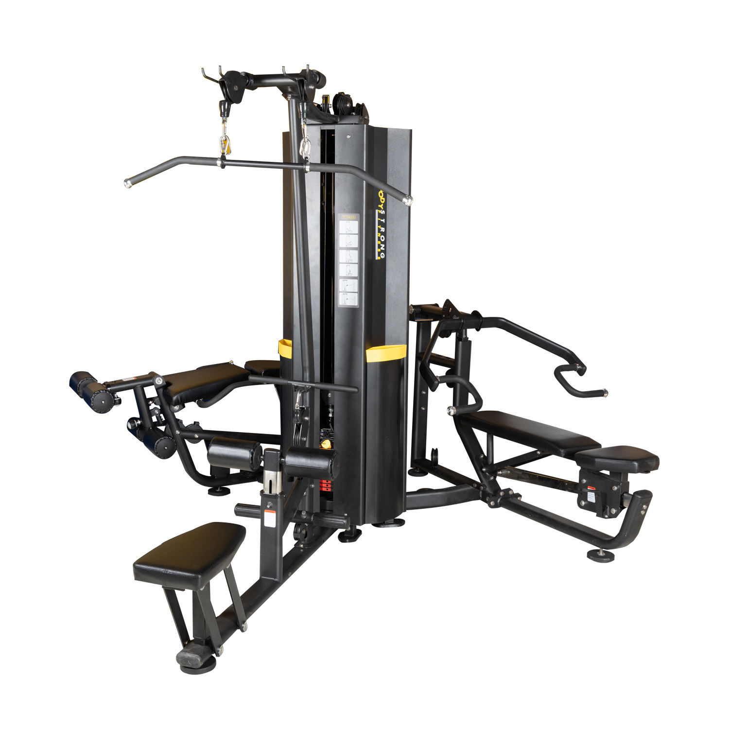 New multi stack station Professional gym equipment 3 multi-station multi gym