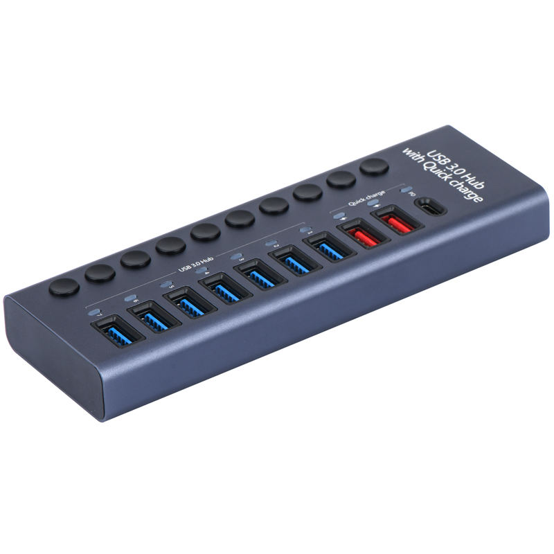 Smartphone Hub Charger Station Charging usb cable Head 7 Port 20W High-power fast chargers mobile phone & accessories