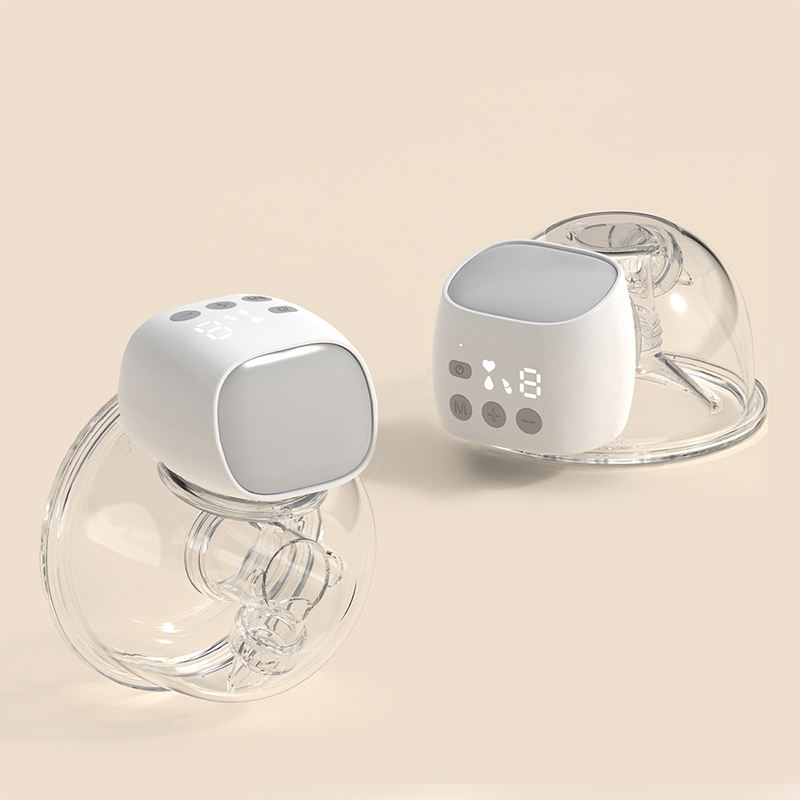 Baby Products Hot Selling High Suction Wearable Electric Breast Pump Hands Free With Nasal Suction Mode