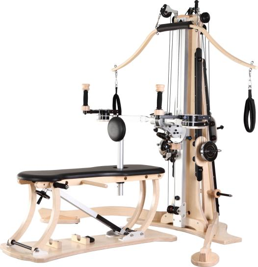 high-end durable home use training equipment pulley tower machine pilates gyrotonic