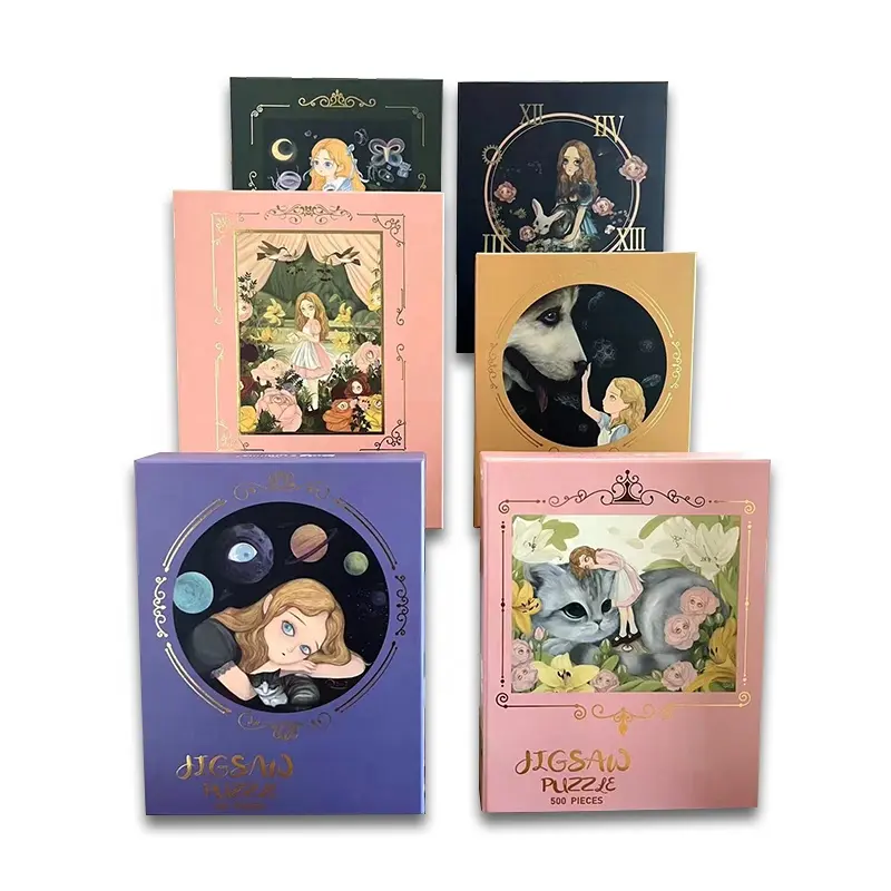 Children's Animal Puzzle High End Customized 1000 2000 Pieces Paper Shenzhen Puzzle Game for Kids 5 to 7 Years Jigsaw Puzzle