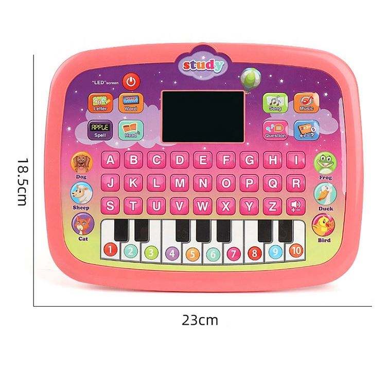 Intelligent Educational Smart Toys Led Screen Laptop PC Computer Toys Learning Machine For Kids