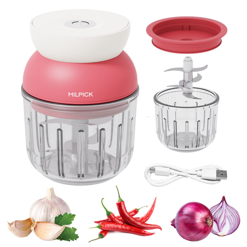 Factory direct sale multifunctional kitchen accessories mini rechargeable vegetable garlic blender usb food chopper