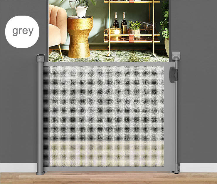 baby products magic retractable mesh gate for child easy installation safety pet gate