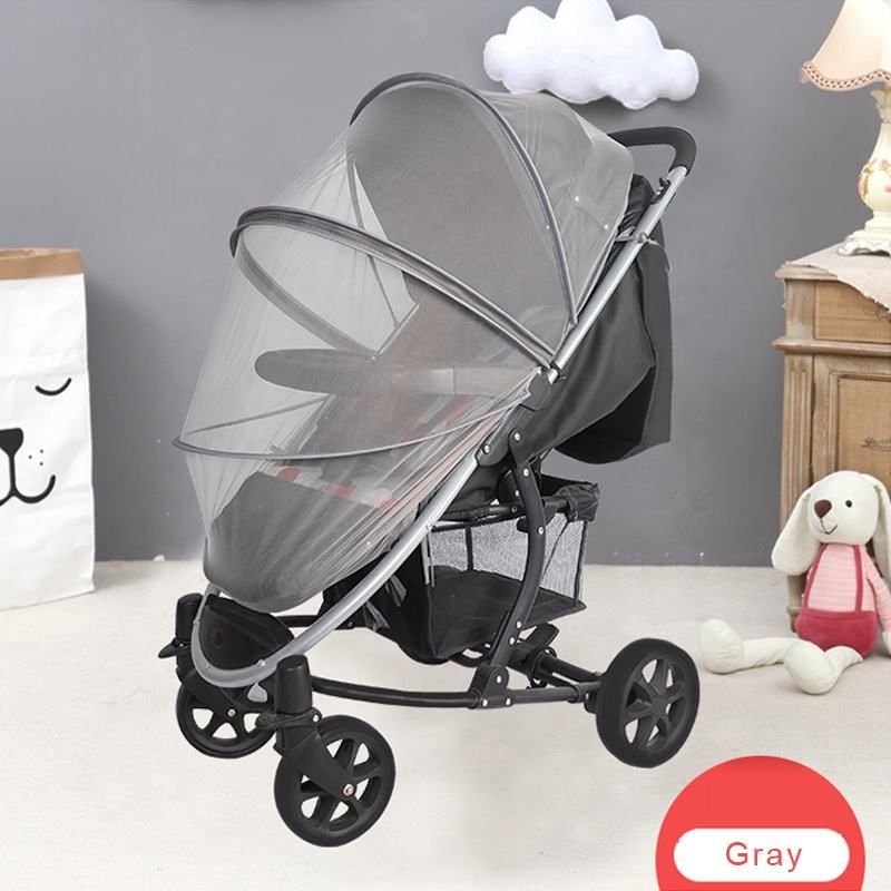 Baby Products In China New Large Capacity Easy Install Cradle Bed Net Tulle Mesh Baby Stroller Mosquito Net
