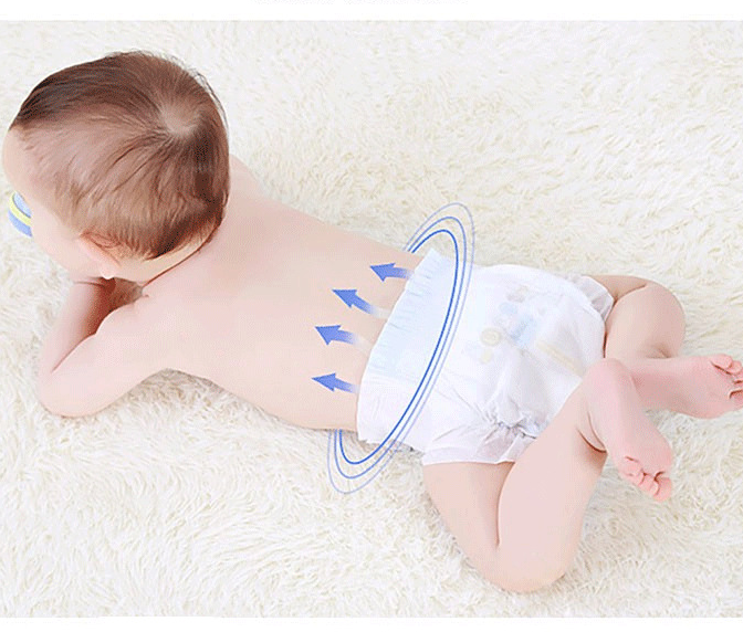 Free Sample Eco Nappies Baby Diaper Waterproof Breathable Disposable Baby Diaper