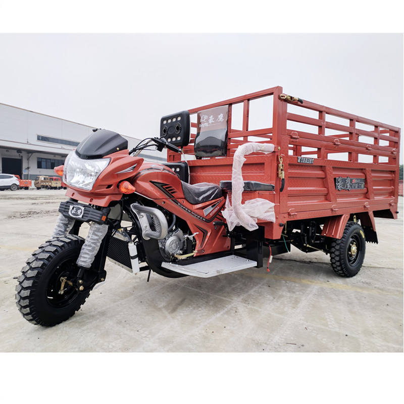 400CC Heavy Duty Cargo Moto Motorcycle Adult Big Truck 3-wheel Tricycle