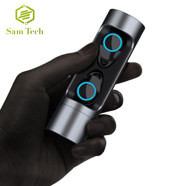SAMTECH Mobile Accessories 2019, Wireless Bluetooth Headsets, TWS- E8 Bluetooth Earphones for iphone