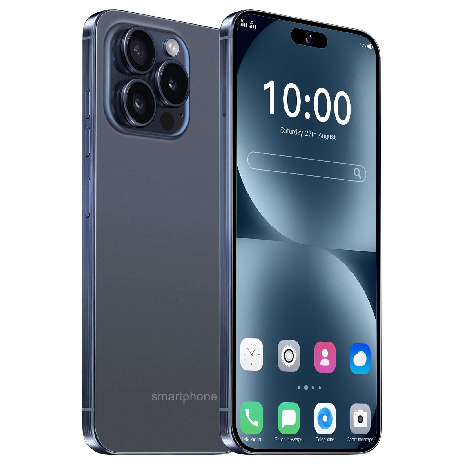 Titanium 15 Pro Max 12+512GB Smartphone 5G Smartphone 6.7inch Screen Dual Sim Card 15 Telefone 15 Pro Max 5G De Smartphones 64MP