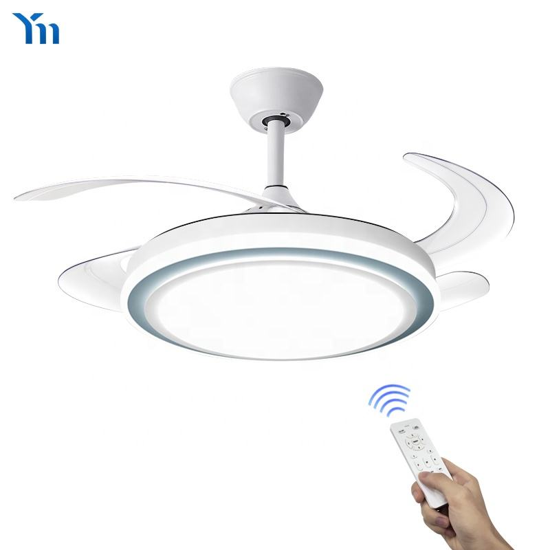 Small Decorative Fans Decoration For Bedroom Dining Room Ceiling Fan Light Remote Control Fan LED Lamp Home Appliance