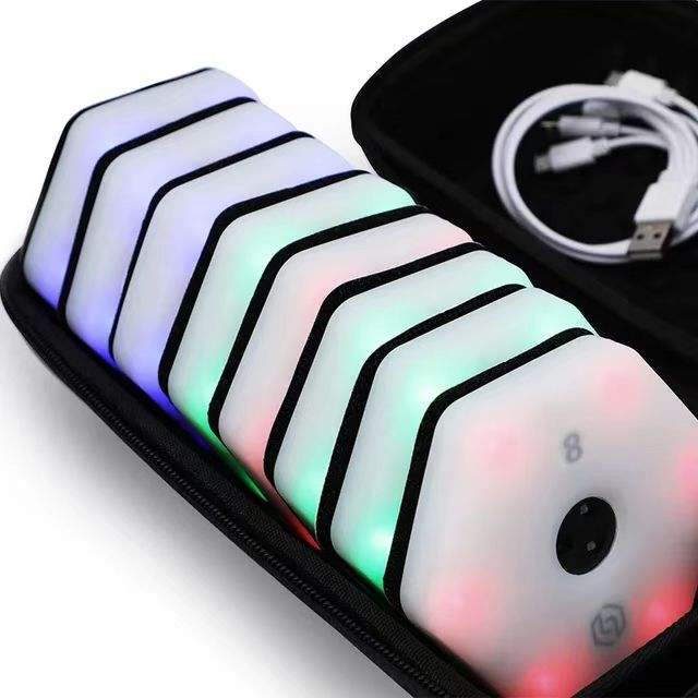 High-end version Agile Training Reaction Light Children's FitNess Basketball Taekwondo Sports Equipment system 8 lamps+APP