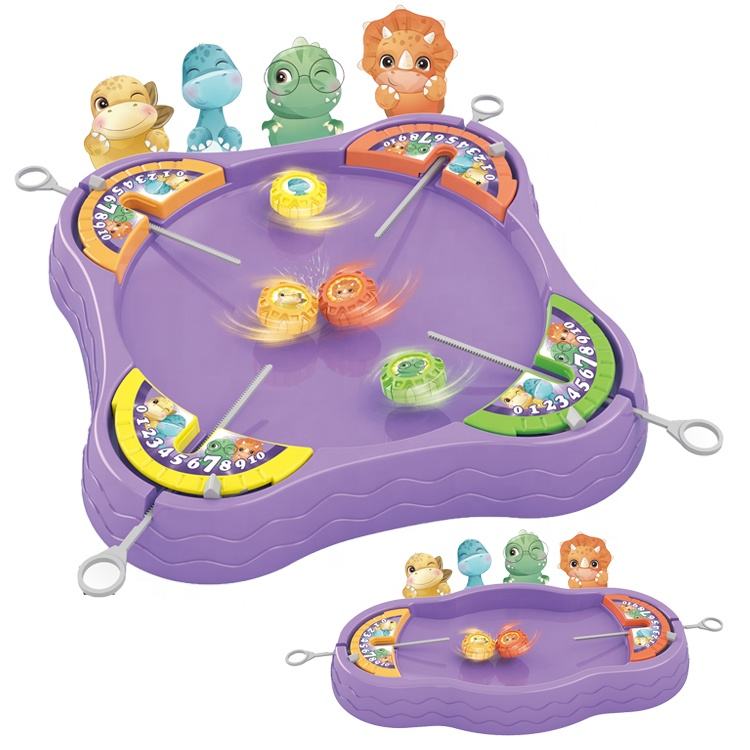 Net red Spinning Top toy multiplayer battle plate children's table parent-child interactive set boy Kids toys educational games