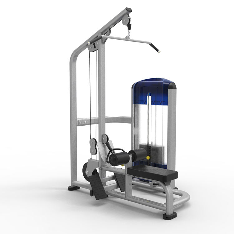 commercial sports equipment cheap price good quality high end dual function lat pull down&low gym equipment