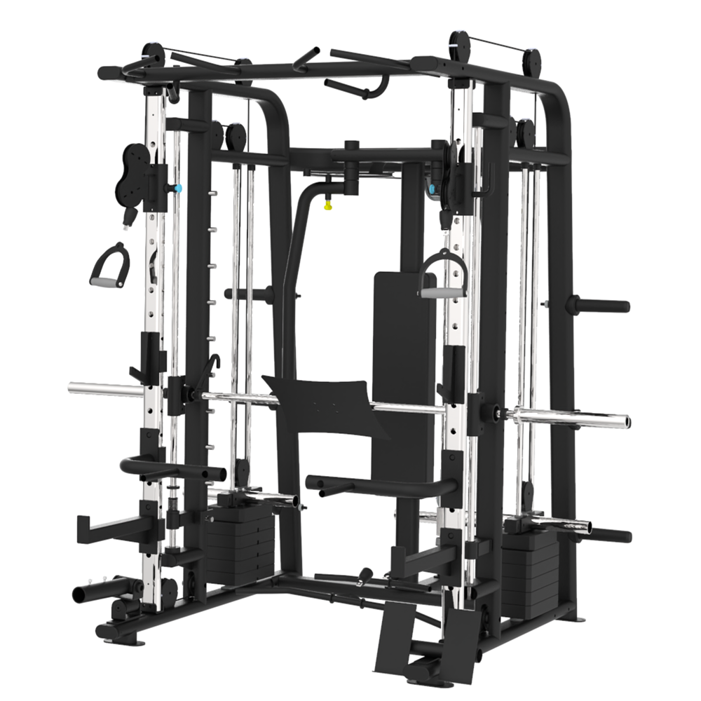 Sport Multi Functional Gym Bodybuilding Equipment Squat Power Rack Smith Machine