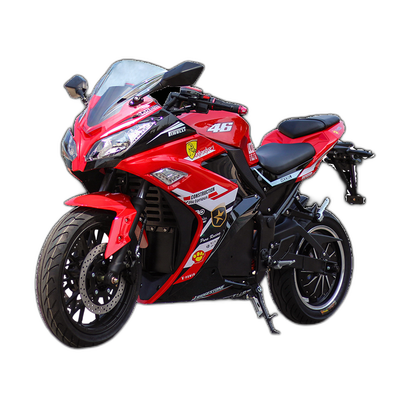 The Most Fashionable 5000W CKD Packaged High Speed EEC COC Electric Motorcycle for Adult