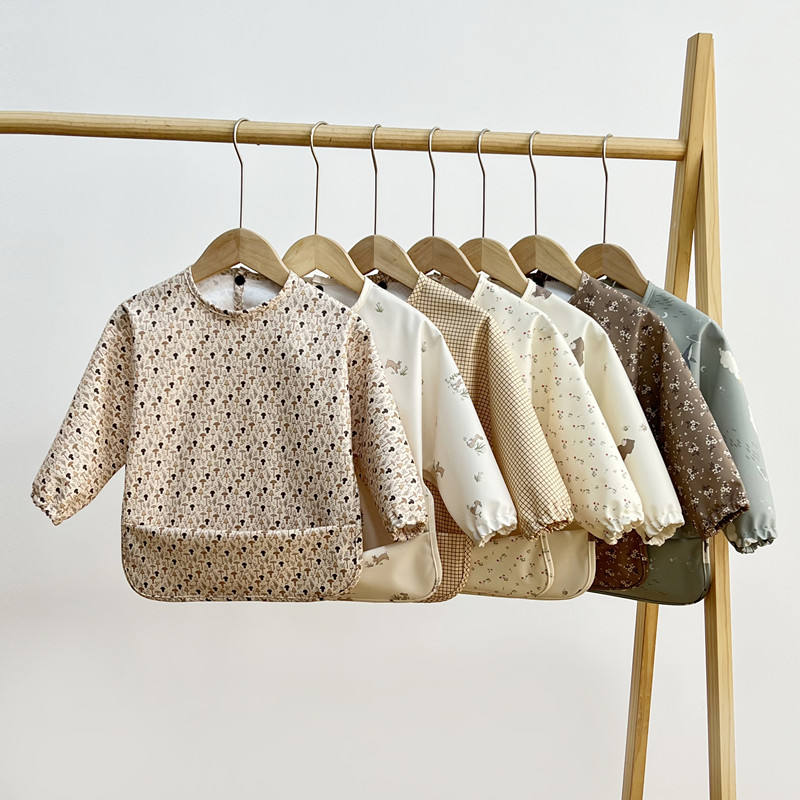 Customizable Waterproof Soft Adjustable Toddler Feeding Bib Silicone Baby Bibs Easily Clean Cute for Babies Girl and Boy Bag Age