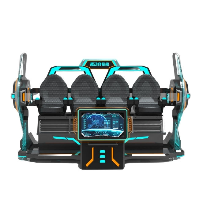 High-End Kid Playground Machines Quality Guarantee 4 Seats VR Cinema Chair VR Amusement Equipment