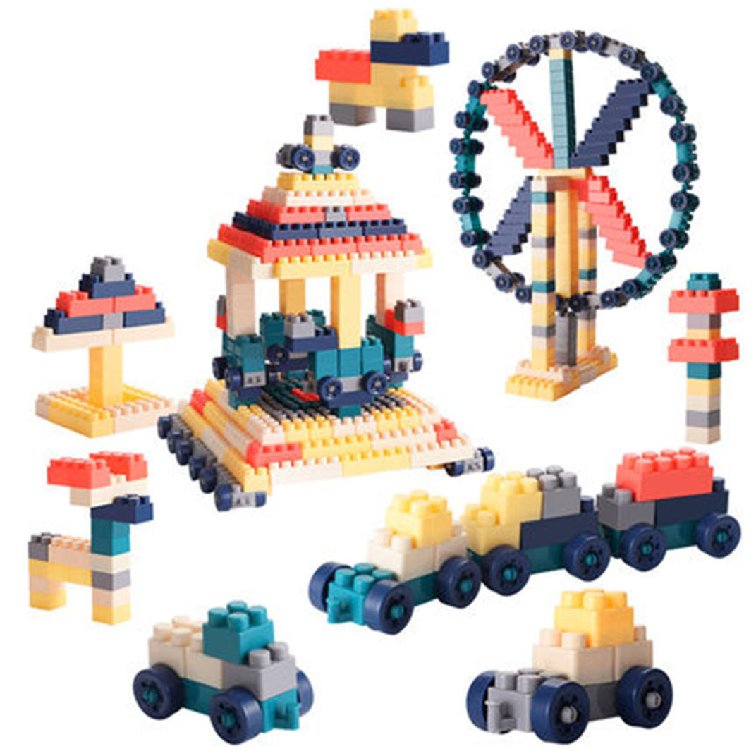 High quality particle building blocks education parent-child early education toys wholesale building blocks toy assembly