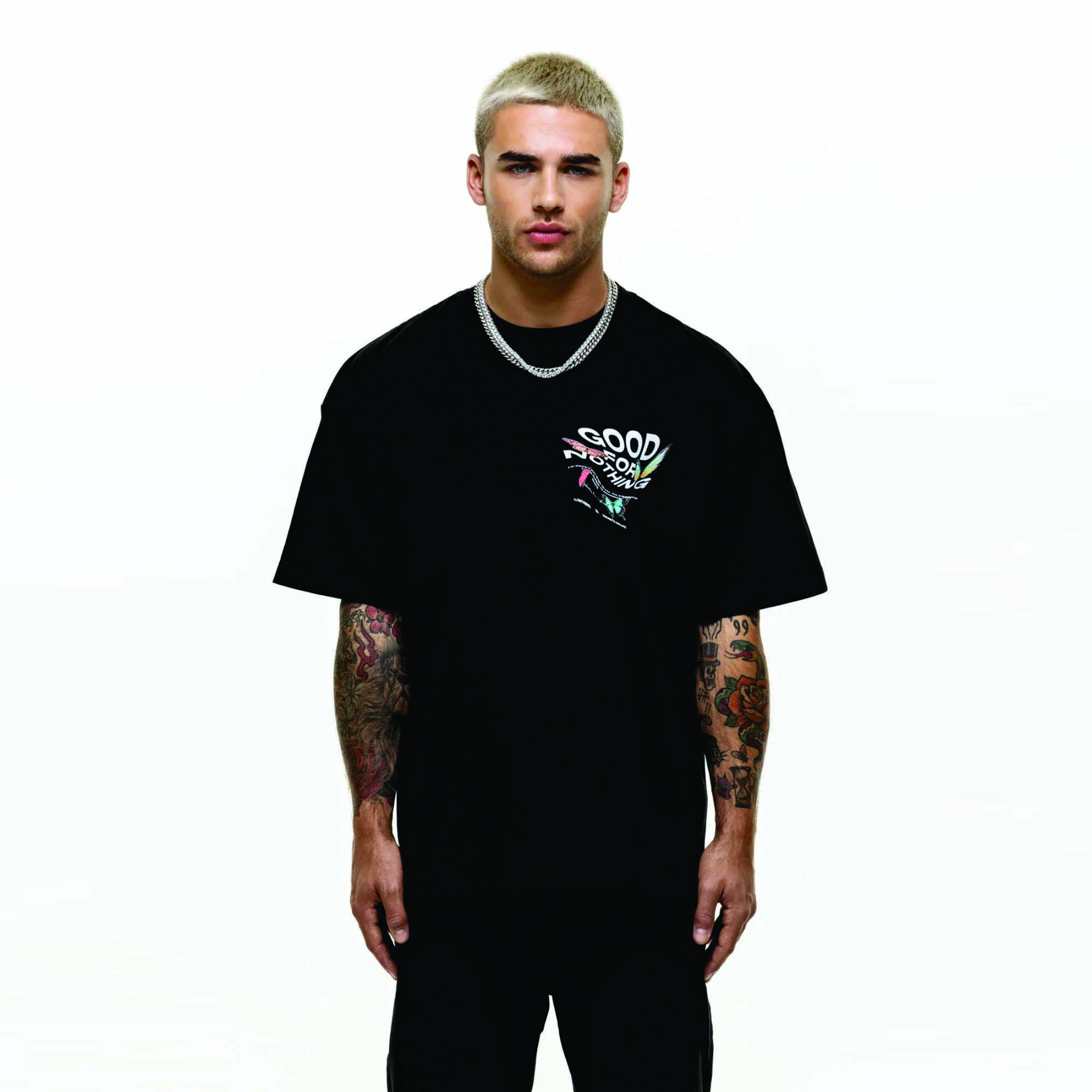 Luxury Brand Men&#39;s Oversized T-shirts - 100% Cotton,Custom Premium Essentials Hip Hop Tees 