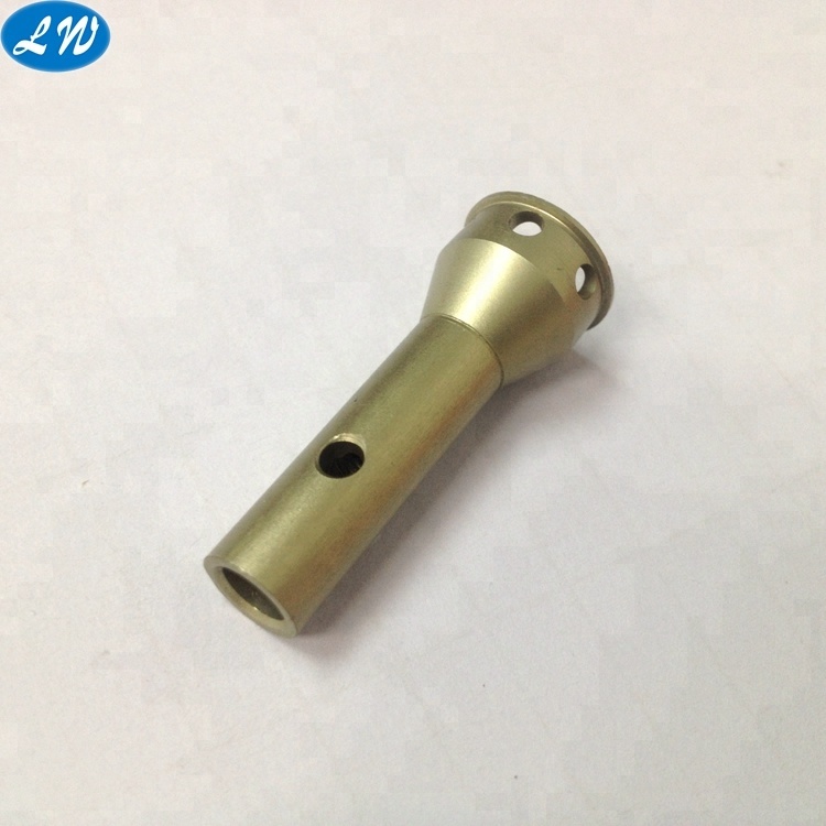 Cnc Turning Lathe Machining High Quality Precision Auto Brass Shaft Parts Copper Brass Product Manufacturer 