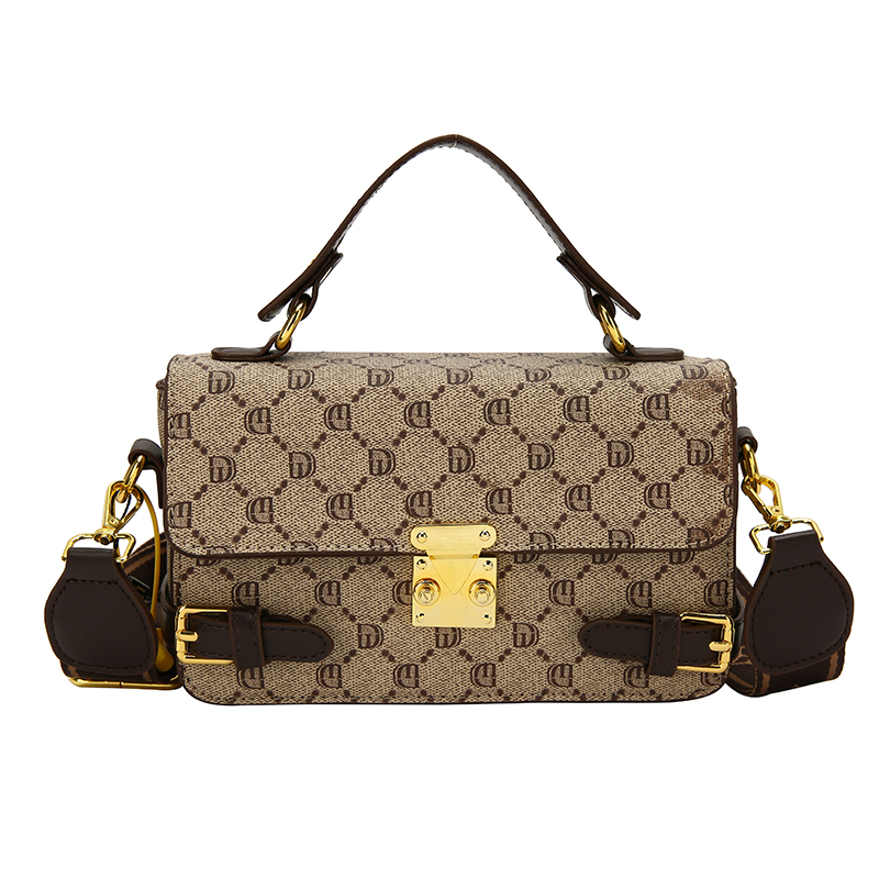 New Fashion Female Bag Small Square Trend Single Shoulder Bag Daily Bag 