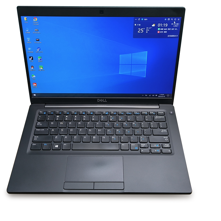 Vente En Gros Ordinateur Portable D&#39;occasion Reconditionne Le Moins Cher For Dell 7390 I7 13.3&quot; 8g 256g Ordinateur D&#39;occasion 