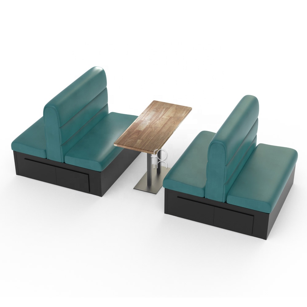 China Smart Design Cafe Booth Seating And Table Modern Restaurant Cafe Furniture 