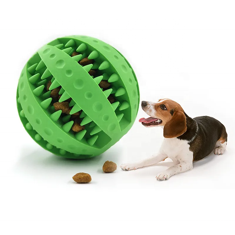 Ttt Wholesale Interactive Durable Safe Eco Friendly Food Losing Dog Chew Watermelon Balls Toys Set 