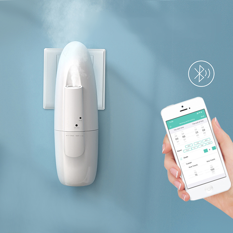 Wholesale Plastic Wall Plug In Electric Aroma Diffuser Bluetooth Control Essential Oil Scent Diffuser Machine 