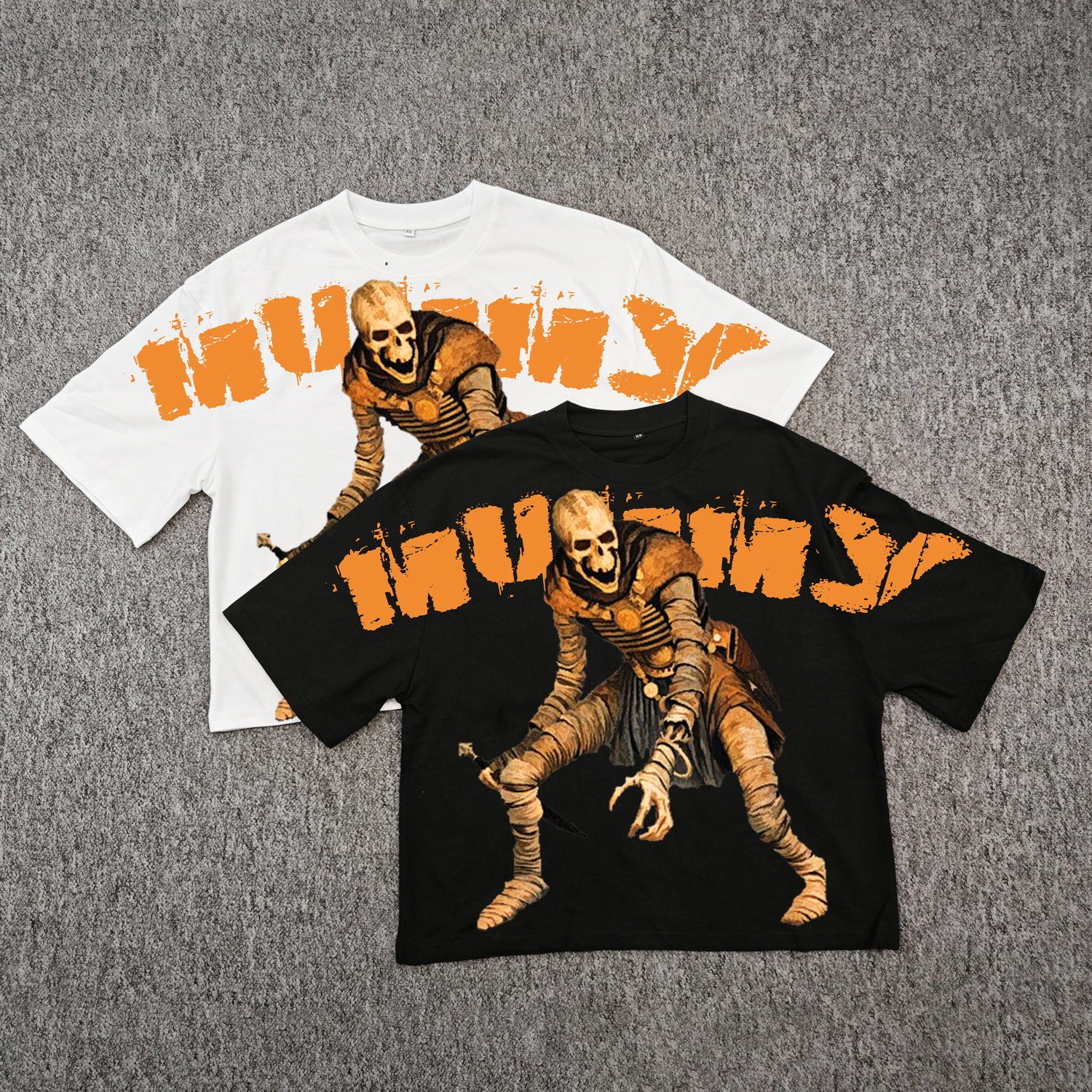 Boxy Hip Hop 250 Gsm Drop Graphic Heavyweight Tshirts Luxury Blank Heavy Cotton Custom Streetwear Oversized T-shirt For Men 