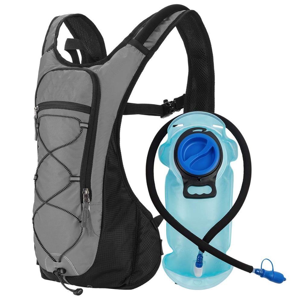 Outdoor Hydration Backpack With 2l Bpa-free Bladder Lightweight Hydration Pack For Running Hiking Climbing Biking Cycling Skiing 