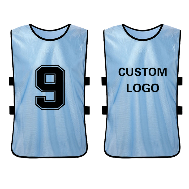 Custom Breathable Soccer Training Vest Football Bibs Football Bibs Training Gps Sports Vest For Football Players 