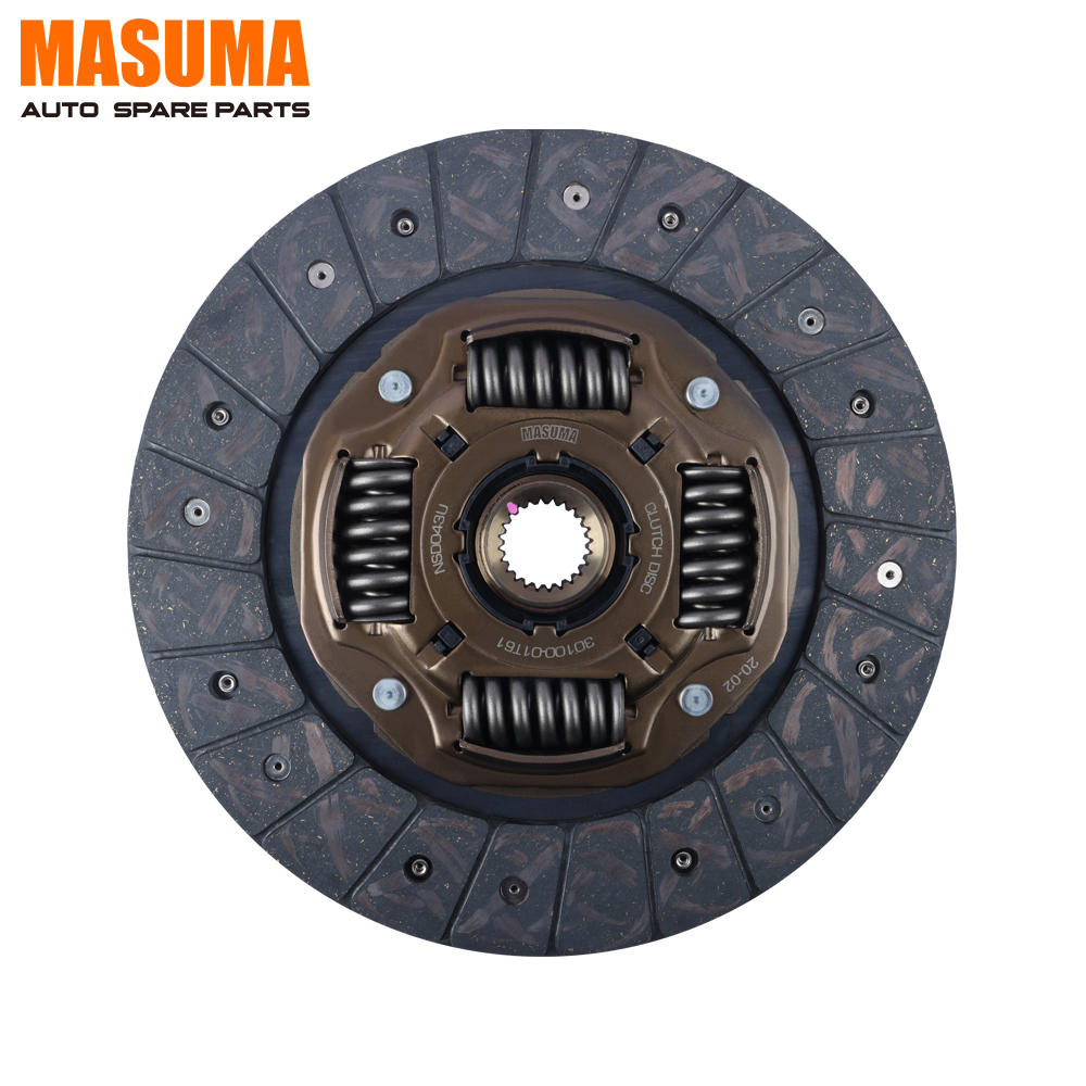 Nsd043u Masuma Car Auto Parts Accessories Stainless Steel Clutch Disc 30100-43g10 30100-wa404 5-86104-512-0 For Isuzu Fargo 