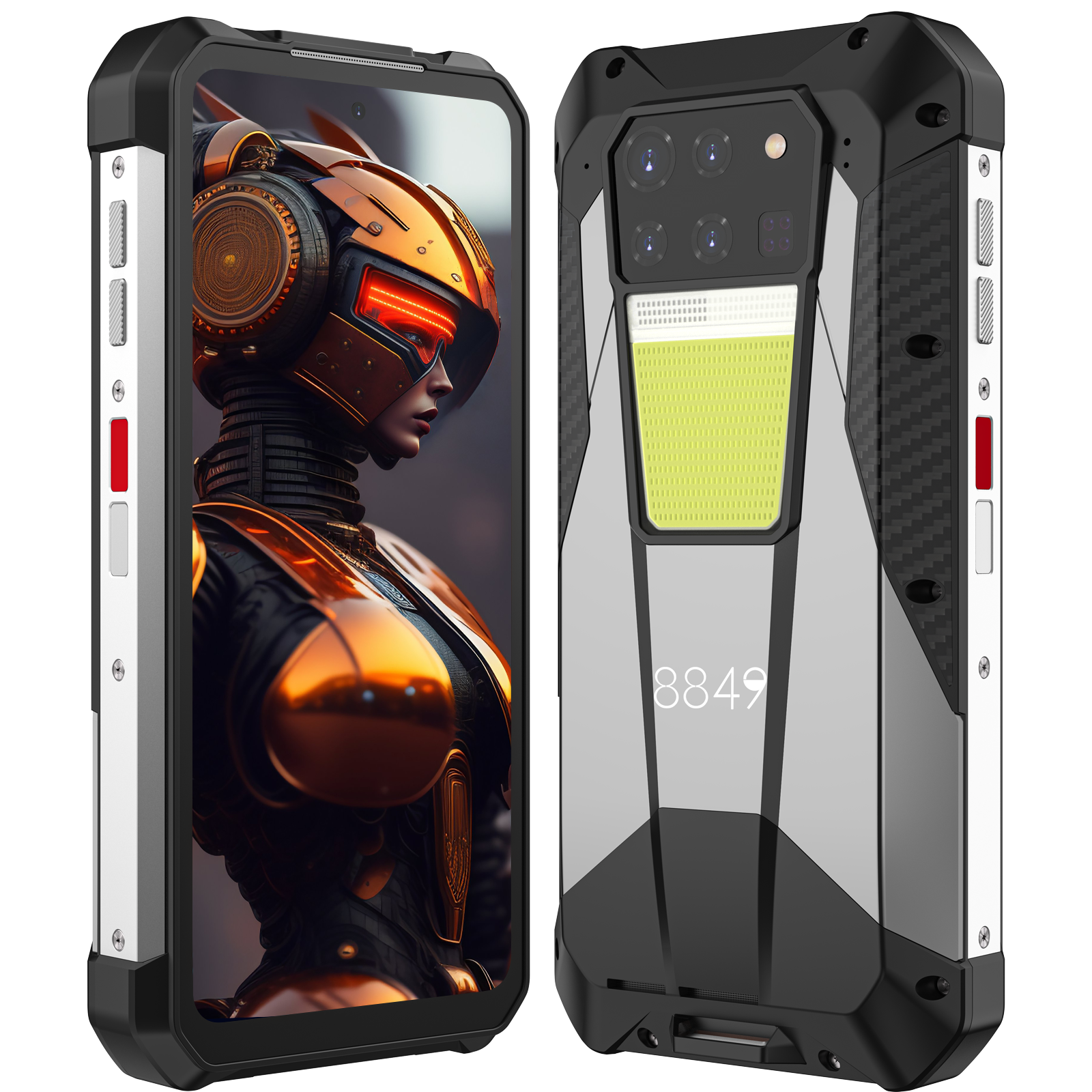 Unihertz 8849 Tank 3 16gb 512gb 23800mah 6.79 Inch Android 13 Dimensity 8200 5g Rugeed Phone 8849 Tank 
