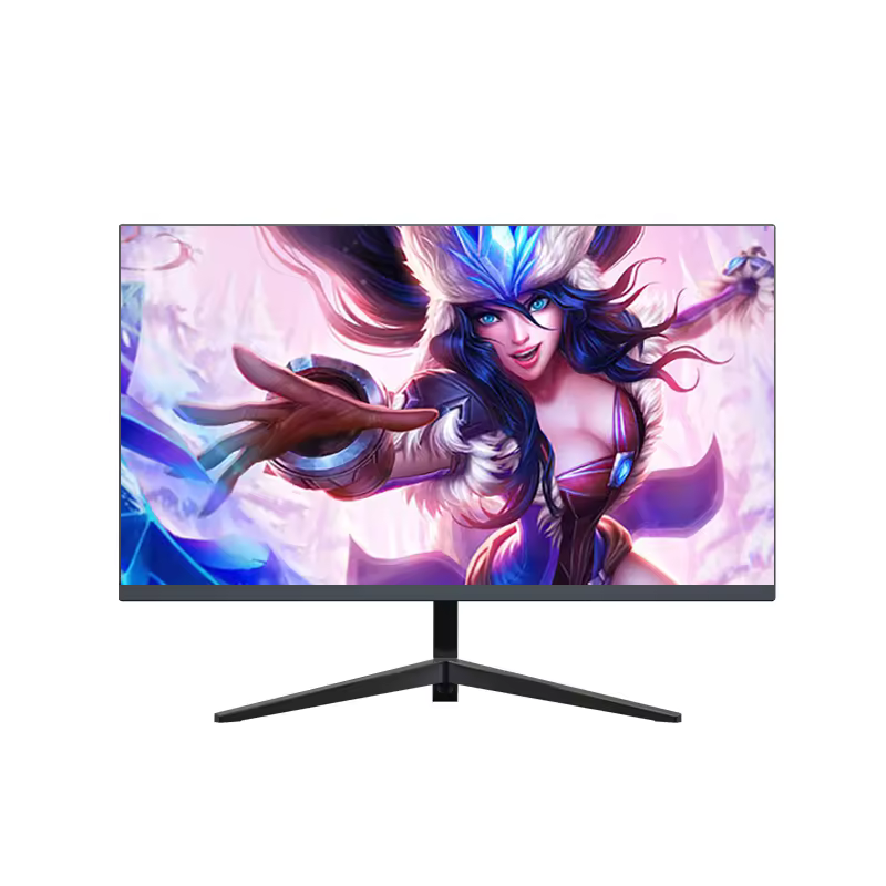 Factory Wholesale 24 Inch Flat Frameless Monitor 5ms 1920x1080 1k 75hz 16:9 Va Fhd Led Computer Desktop Gaming Monitor 