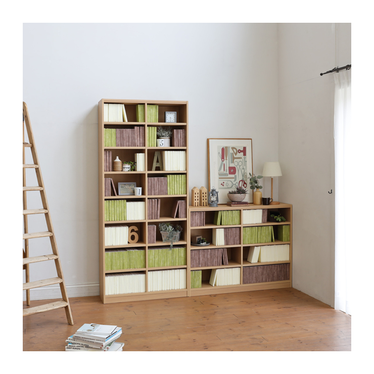 Rta Basic Competitive Price Quality Modern Wood Living Room Shelves Bookcase 