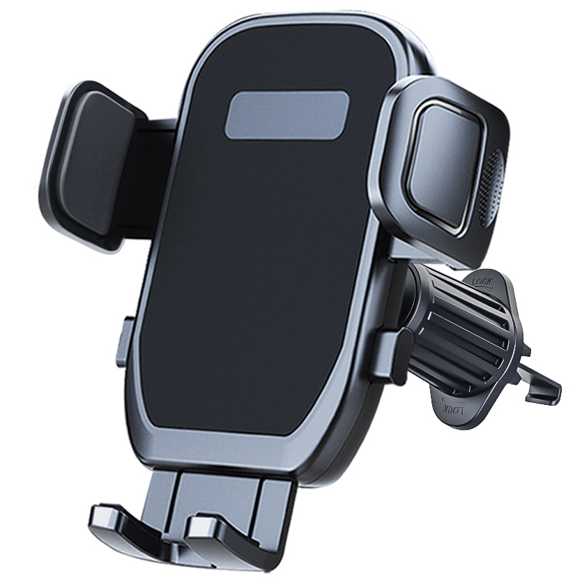 2023 Universal 360 Degree Rotating With Metal Hook Car Air Vent Cell Phone Accessories Mobile Car Phone Holder Mount For Car 
