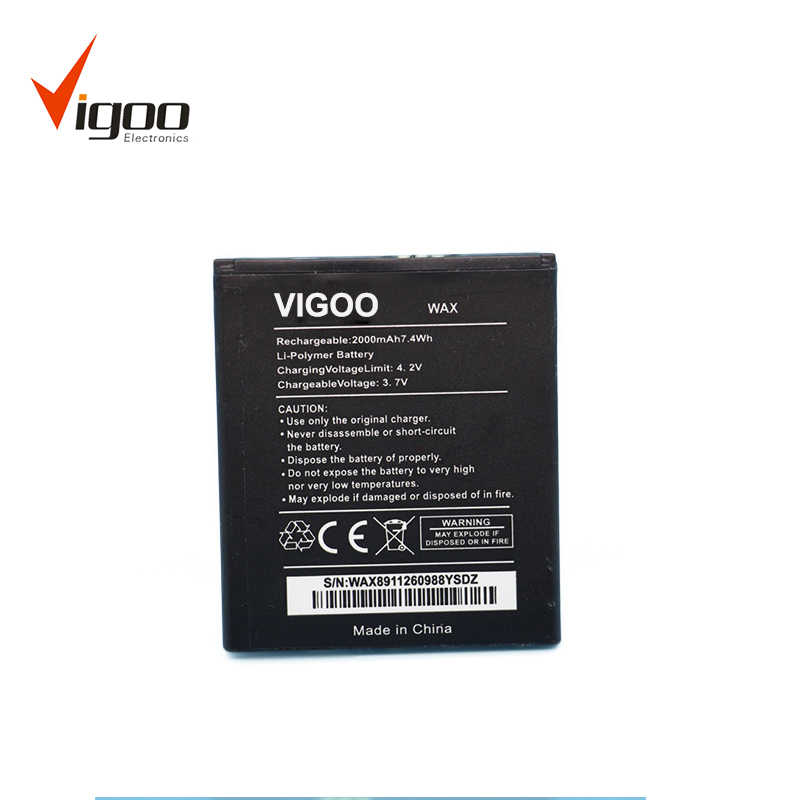 Gb/t18287-2013 General Mobile Phone Batteries 3.7v Li-ion Mobile Battery For Wiko Wax 