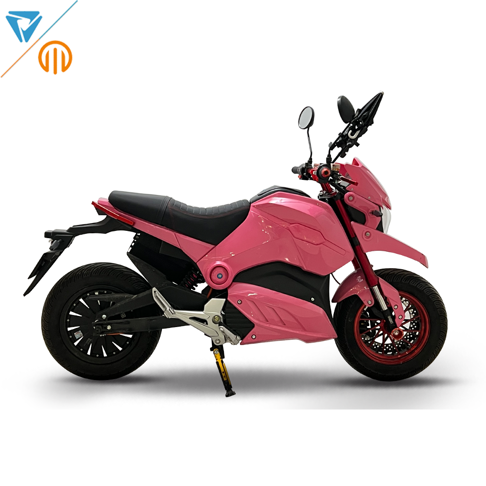 Vimode 2000w Mini Pink Electric Racing Motorcycle For Lady 