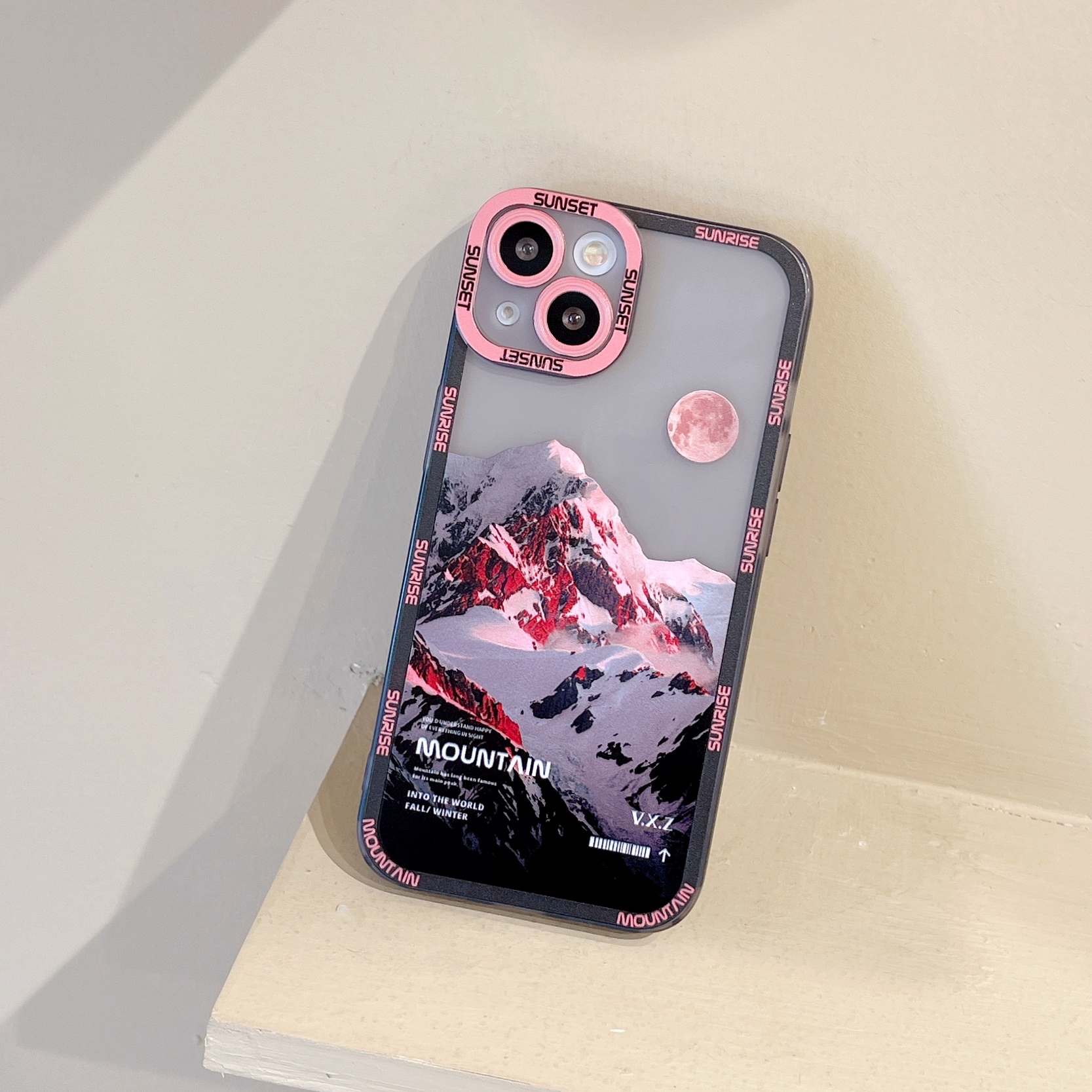 Aesthetic Snow Mountain Luxury Clear Soft Silicone Shockproof Transparent Phone Case For Iphone 11 12 13 14 Pro Max X Xr Xs 8 7 